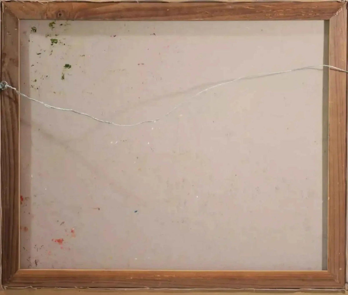 art-scène-vie-rue-Paris-France-peinture-huile-toile - Kikooyou Art Gallery