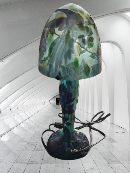 art-objet-decoration-maison-lampe-tip-style-Galle-verre-oiseau