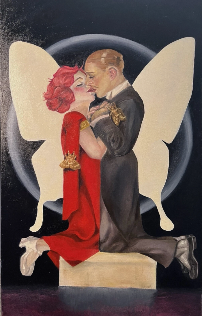 J.C. Leyendecker Inspired Oil Painting Art Study