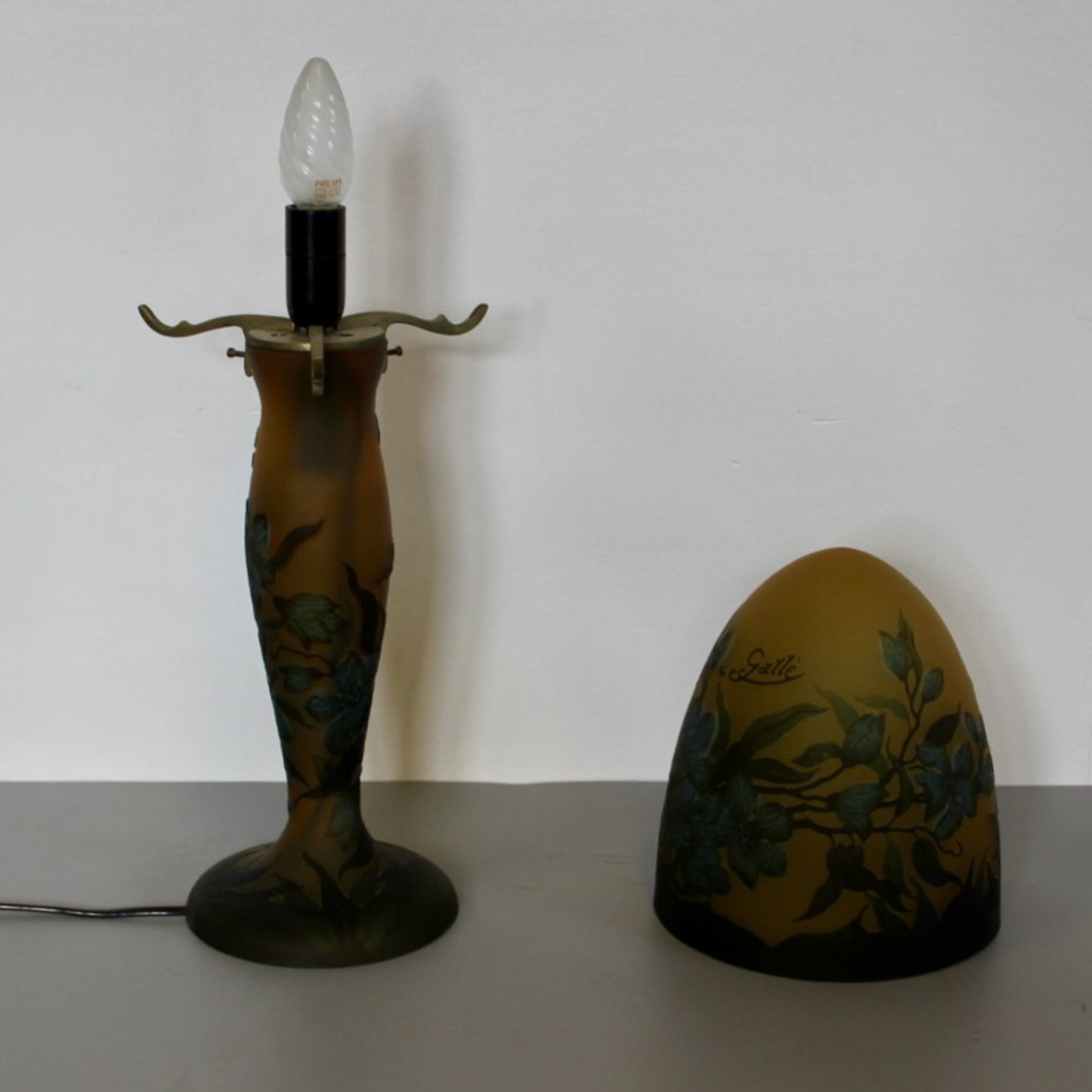 Lampe de Bureau Mushroom TIP Gallé, 1980s