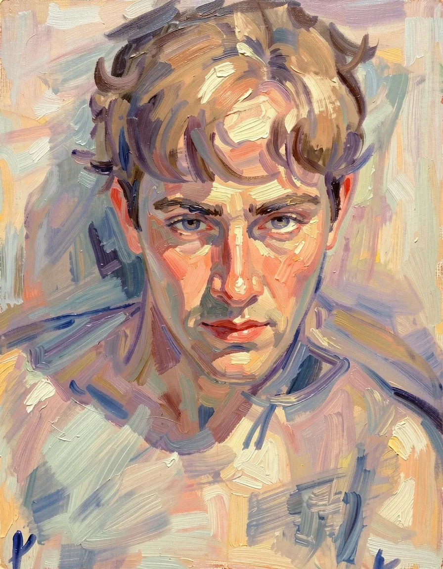 peinture huile sur toile faite sur commande - PORTRAIT BOGOSSES