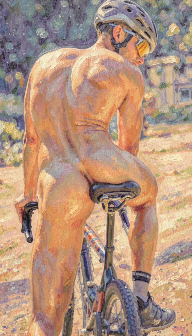 peinture huile sur toile faite sur commande - PORTRAIT BOGOSSE NU