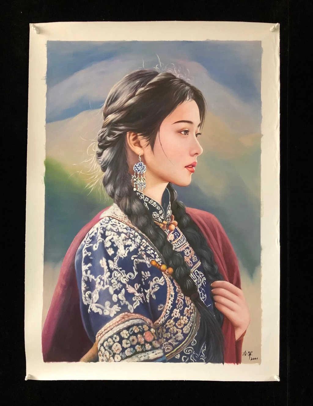 Peinture___l_huile_chinoise_sur_toile_peinte___la__9_155c2cb8-003a-4e69-ac92-2b7486e93cc5 - Kikooyou Art Gallery