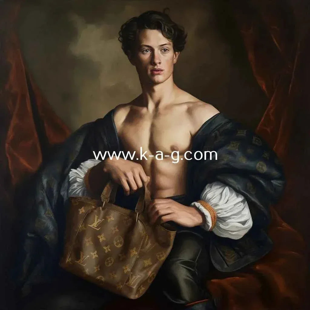 People – Portrait Contemporain homme torse nu par Tullasky – Peinture Acrylique Originale - Kikooyou Art Gallery - Kikooyou Art Gallery