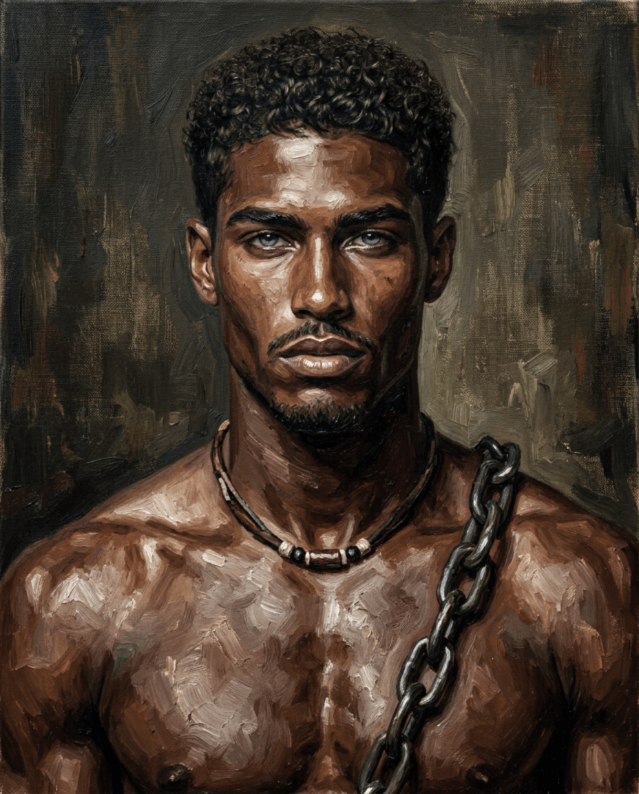 davinci__transformer_en_esclave_nubien_cette_image_en_une - Kikooyou Art Gallery