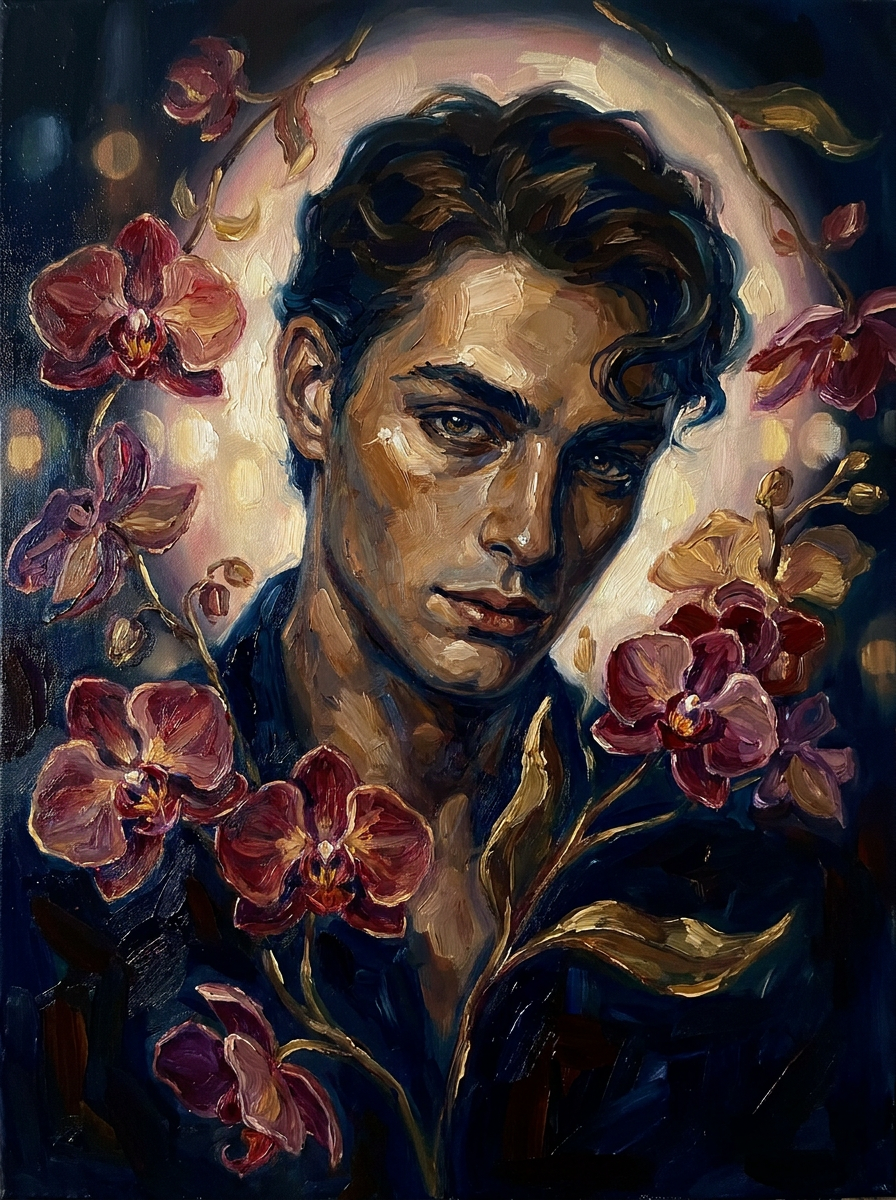 peinture huile sur toile faite sur commande - PORTRAIT BOGOSSE