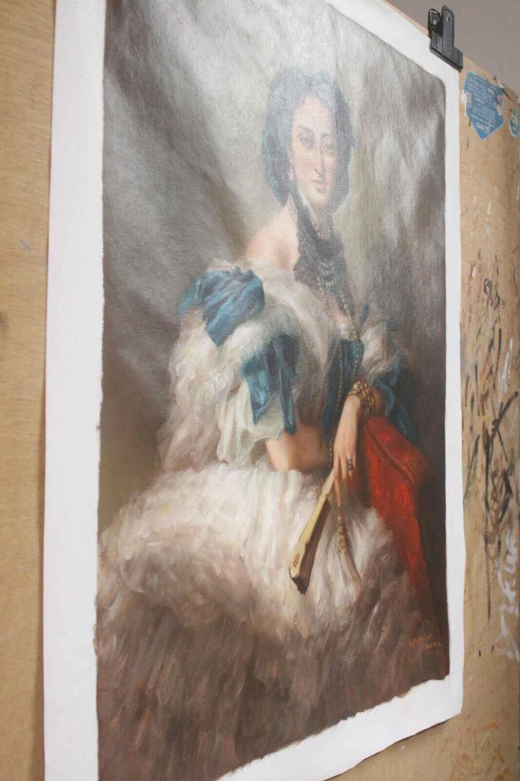 Peinture à l'huile sur toile - comtesse Varvara Alekseyevna Musina Pushkina - Kikooyou Art Gallery