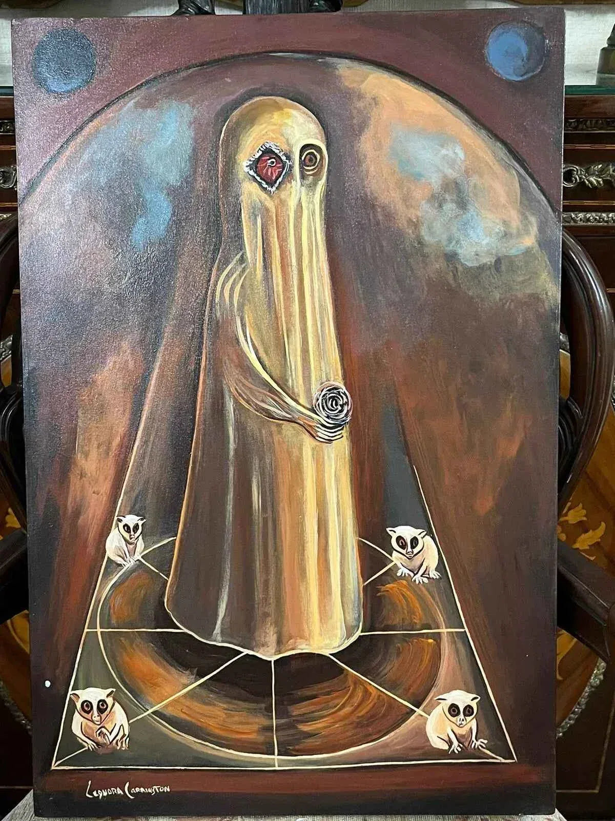 art-surréalisme-scène-peinture-huile-toile - Kikooyou Art Gallery