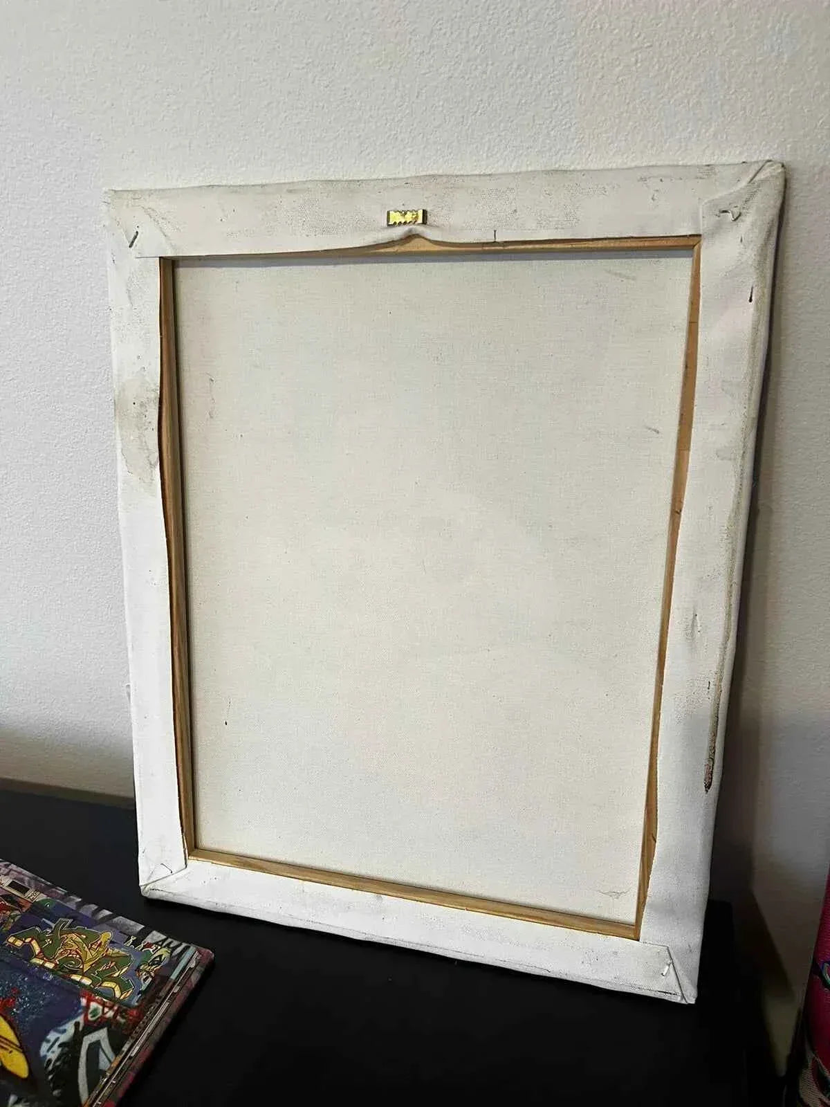 art-moderne-scène-vie-petite-fille-poussette-peinture-huile-toile - Kikooyou Art Gallery