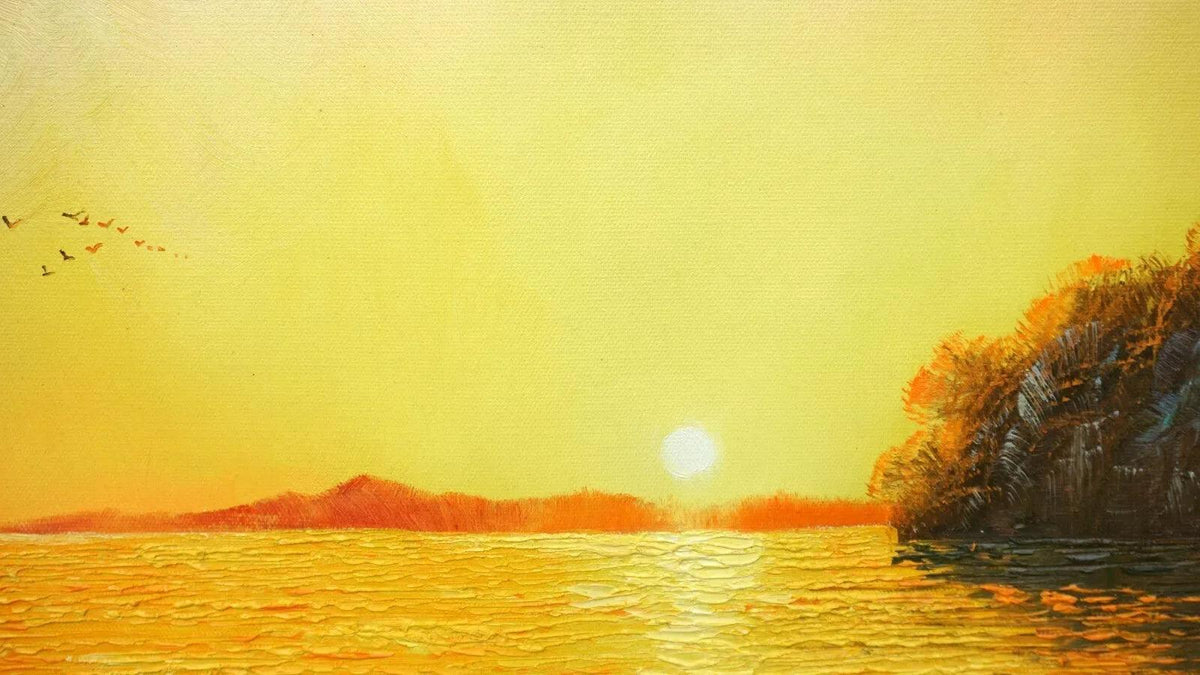 art-paysage-bateau-voile-grément-navire-peinture-originale-huile-toile - Kikooyou Art Gallery