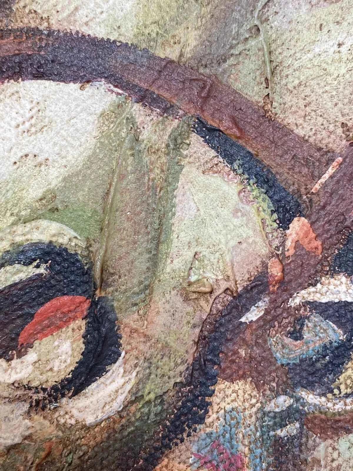 art-scène-vie-chevaux-embardée -peinture-huile-toile - Kikooyou Art Gallery