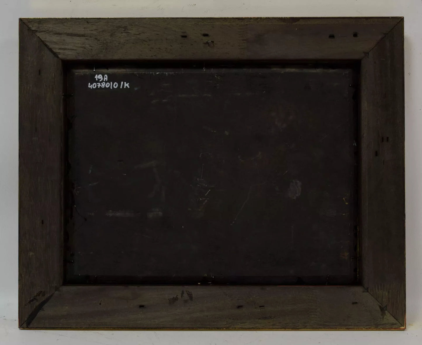 Tableau ancien, Vue sur l'île des femmes, copie d'après Josef Hofbauer (1948), huile