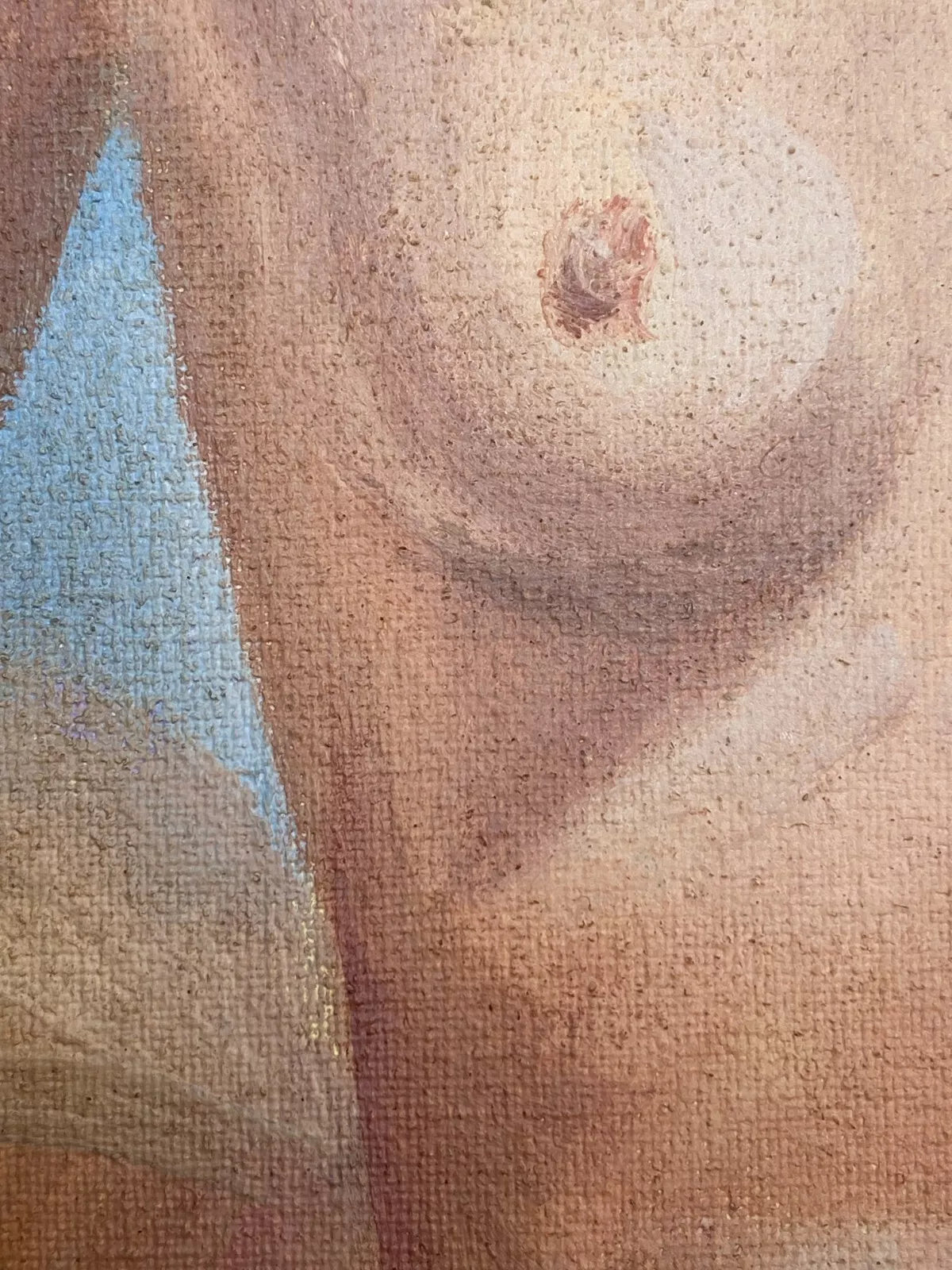 art-portrait-surrealiste-femme-nue-cygne-peinture-huile-toile