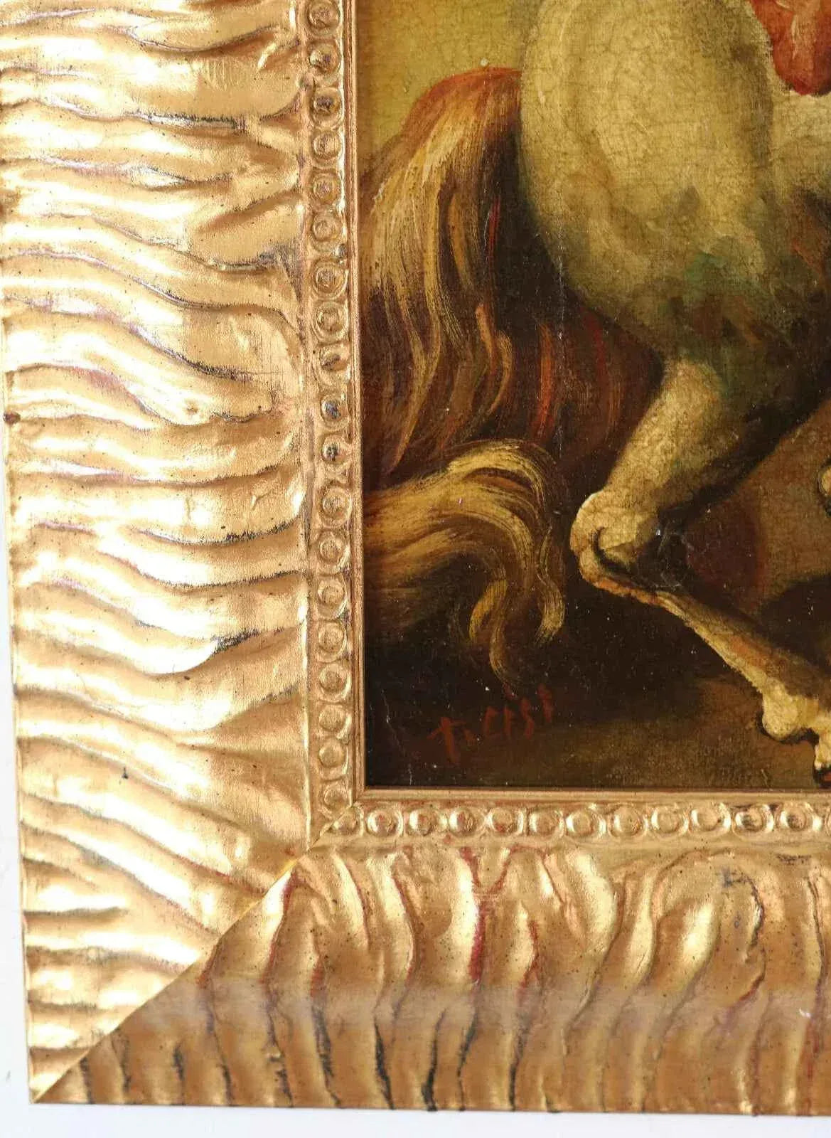 art-animal-Tableau-Chevaux-peinture à l'huile sur toile - Kikooyou Art Gallery