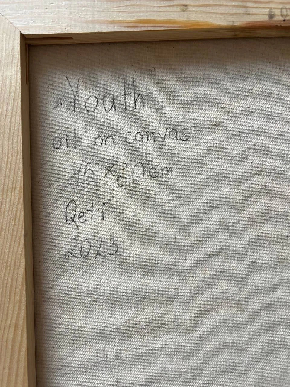 ORIGINAL peinture à l'huile sur toile PORTRAIT DE FEMME modernisme