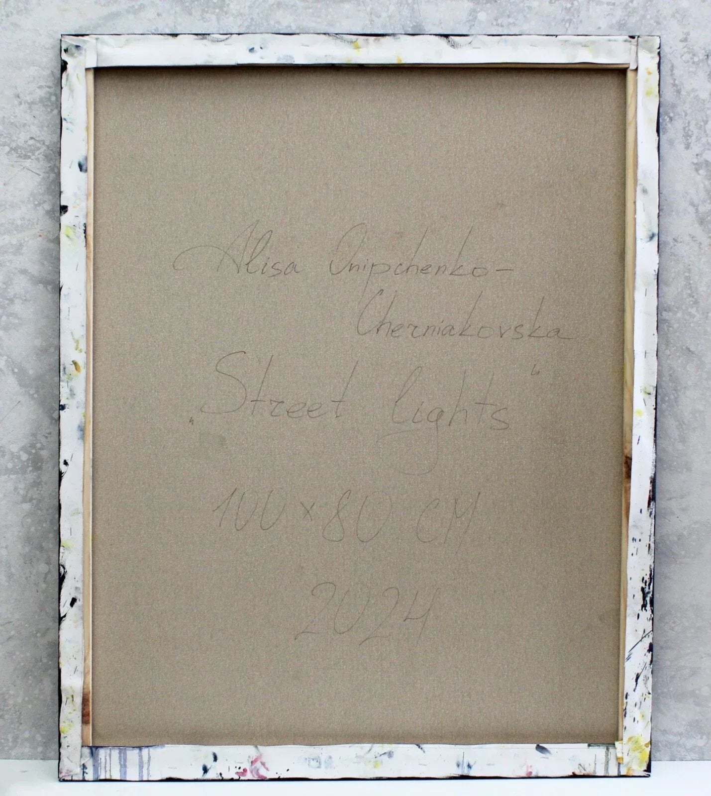 art-decoration-tableau-peinture-huile-toile-moderne-street-new york-by night - Kikooyou Art Gallery