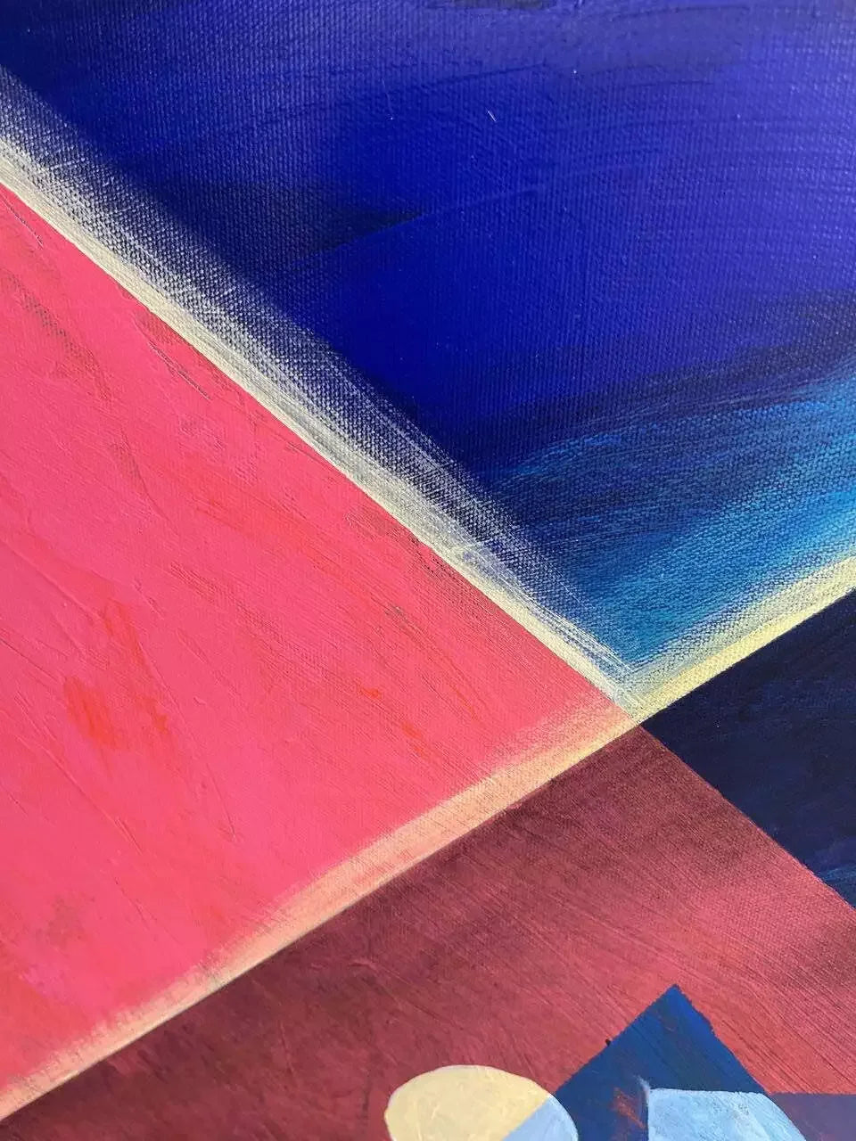 art-peinture-huile-toile-abstrait-geometrique - Kikooyou Art Gallery