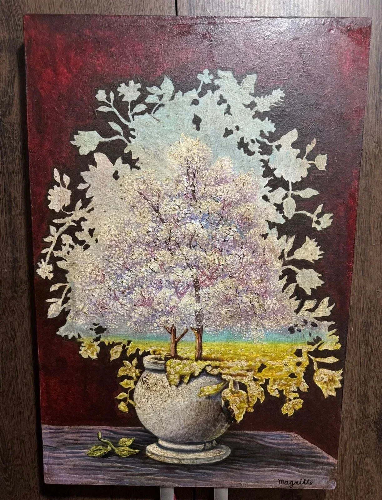 art-decoration-tableau-peinture-huile-toile-paysage-surrealite - Kikooyou Art Gallery