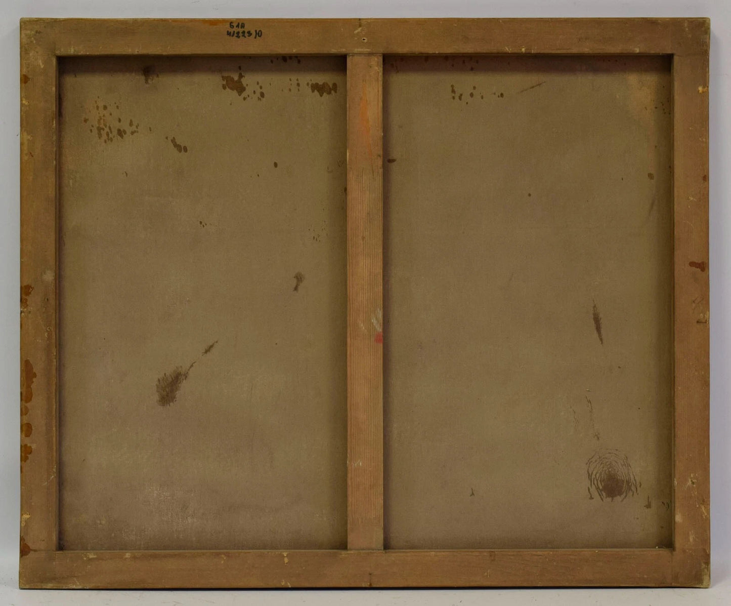 Vers 1920-1940 Tableau ancien, Venise à la tombée du crépuscule, huile, signée