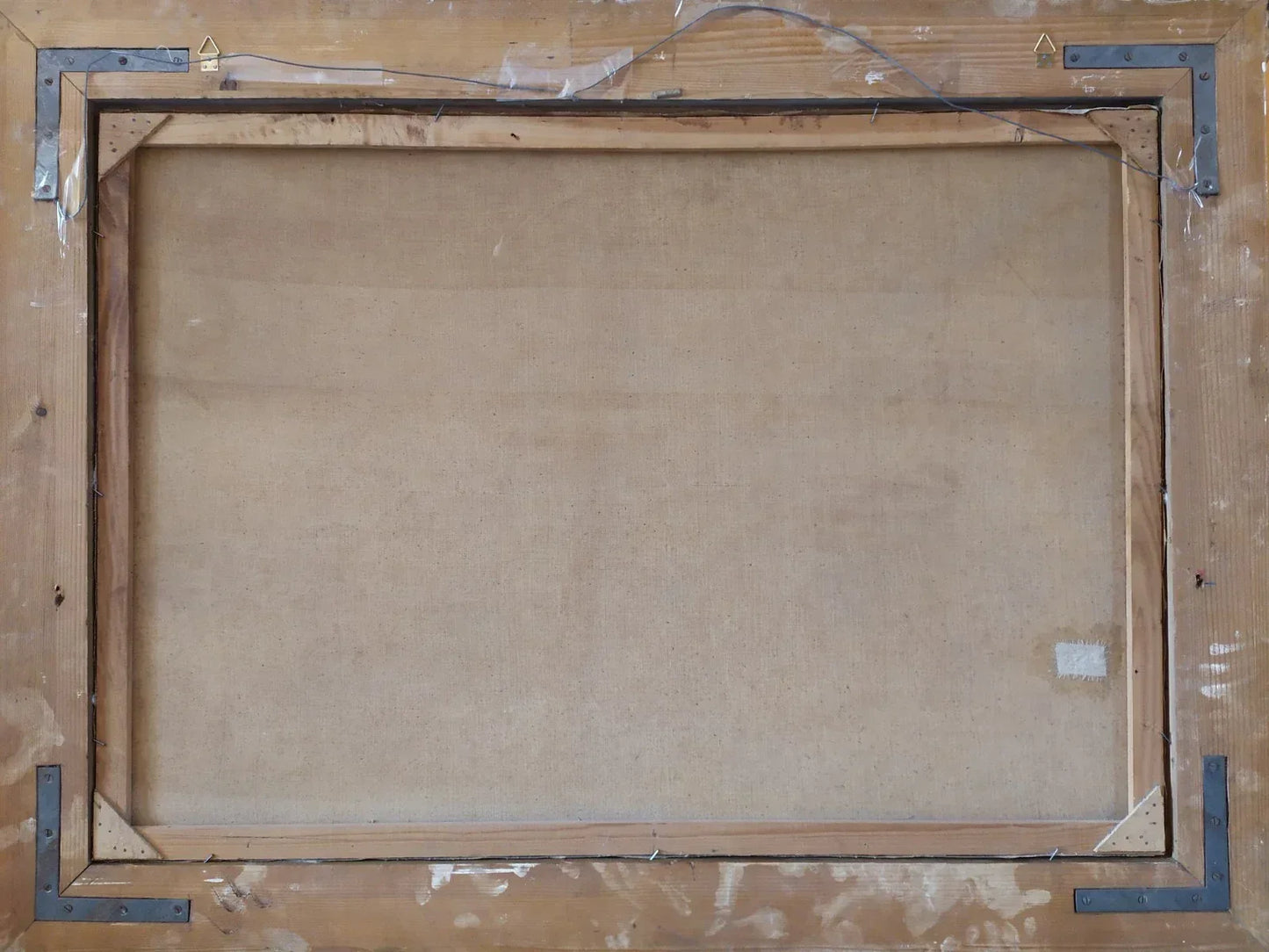 Paysage Nocturne Baie de Naples Marina Grande Peinture à Huile Années 50 signée - Kikooyou Art Gallery