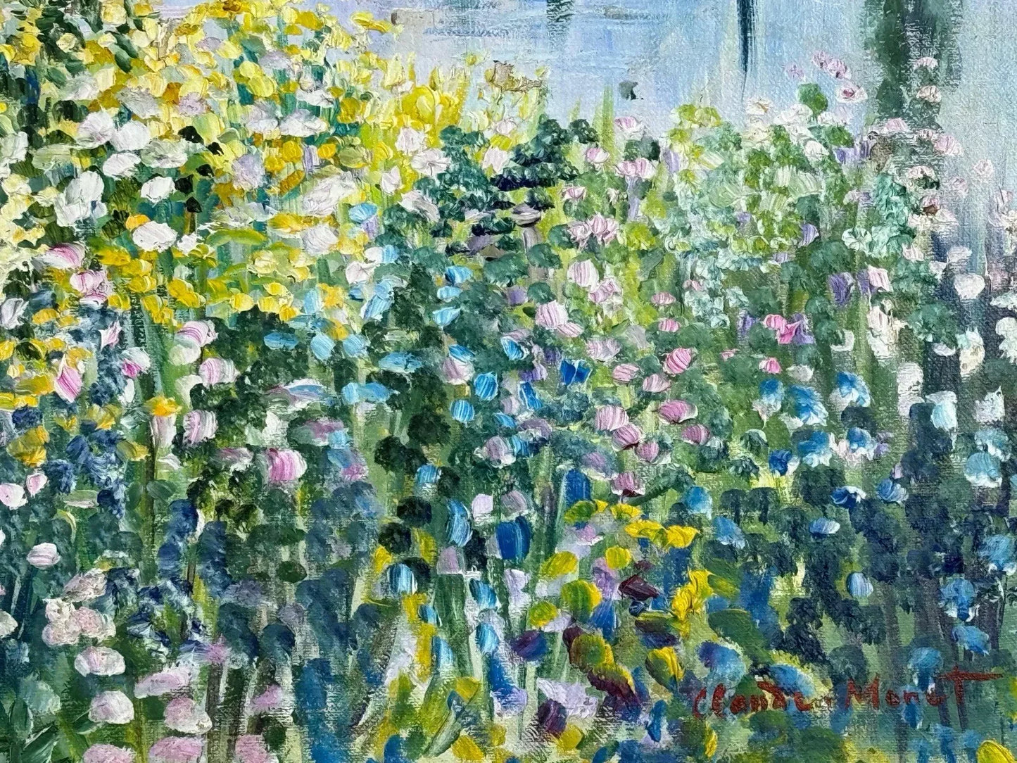 art-decoration-tableau-peinture-huile-toile-paysage-campagne-riviere-arbres - Kikooyou Art Gallery