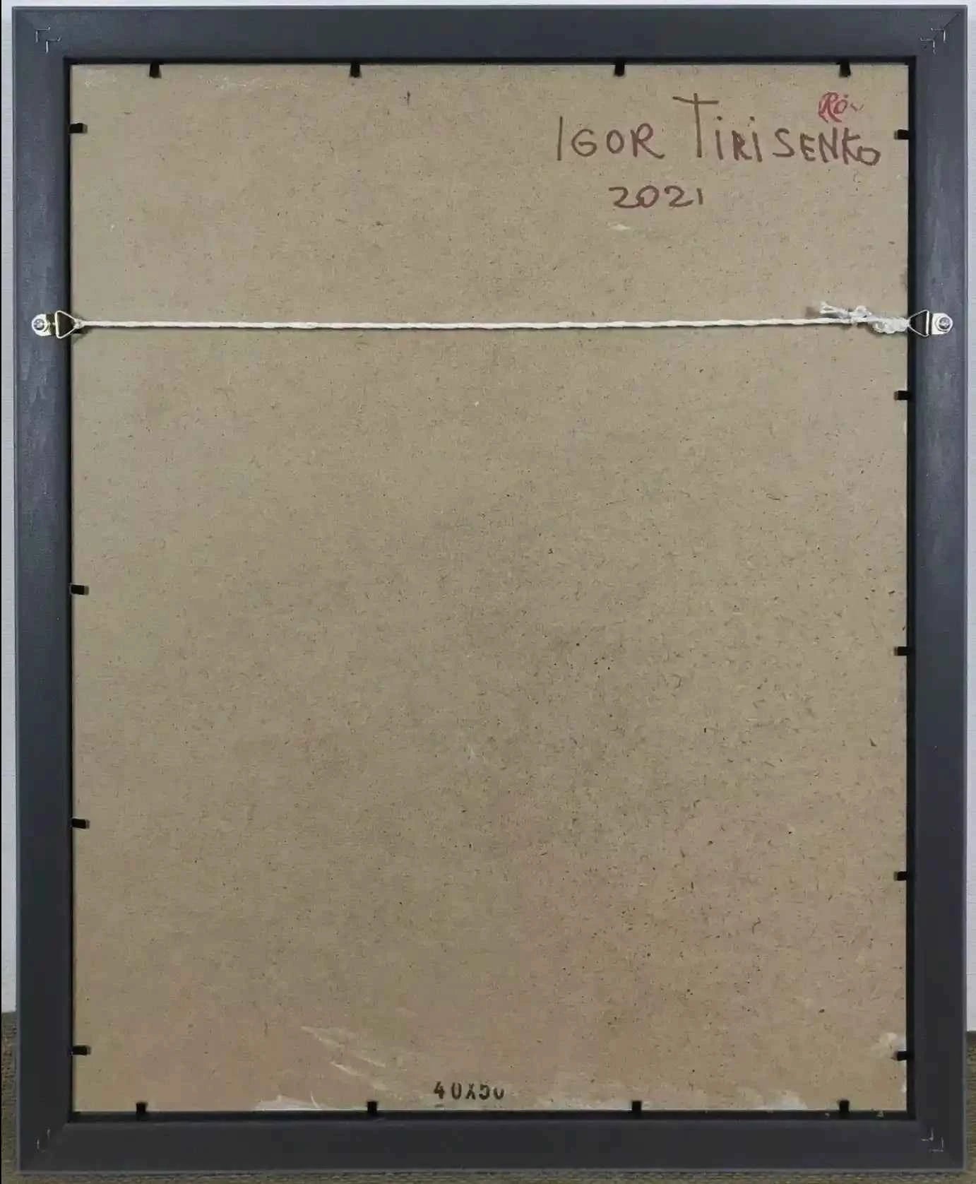 art-érotique-gay-peinture-huile sur carton-originale-homme-nu-