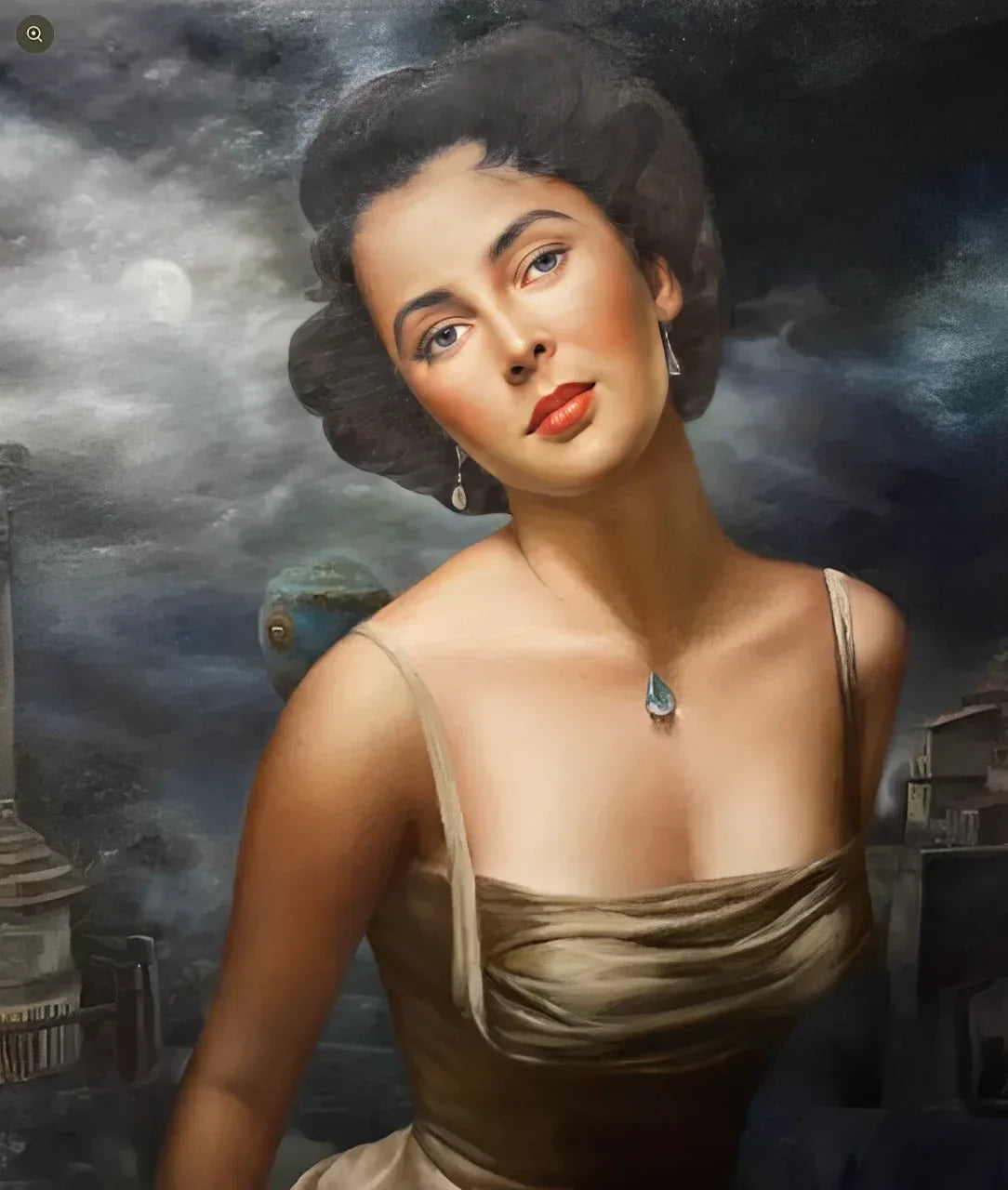 Portrait Femme Artistique - Collection d'Art Éblouissante - Kikooyou Art Gallery