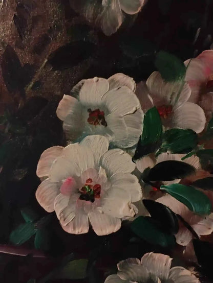 Magnolias- by Kenneth 36x24 Still-Life Original Oil/Canvas6- shipped to USA only