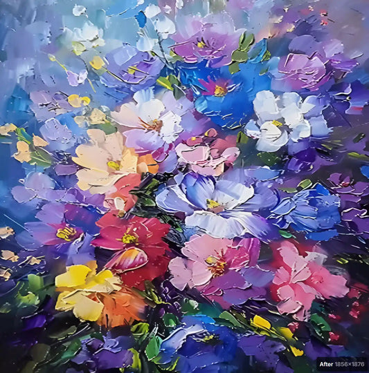 art-nature-morte-bouquet-fleurs-floral-peinture-huile-toile