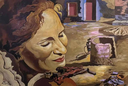 art-surréaliste-personnage-reve-peinture huile toile