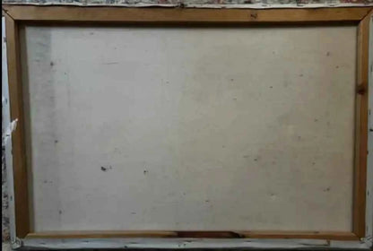 Ancienne huile sur toile R Saimon impressionniste français