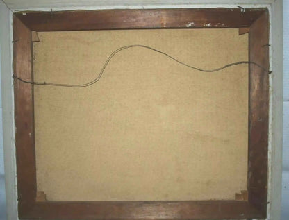 bateau guerre peinture huile sur toile