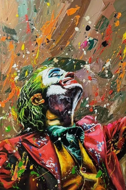 art-decoration-tableau-peinture-huile-toile-portrait-joker