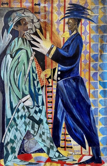 art-moderne-decoration-tableau-peinture-huile-toile-portrait-personnages