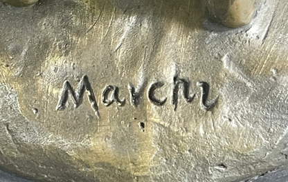 Scène érotique classique - Figurine érotique en bronze sculpture originale Manchi Hot Cast