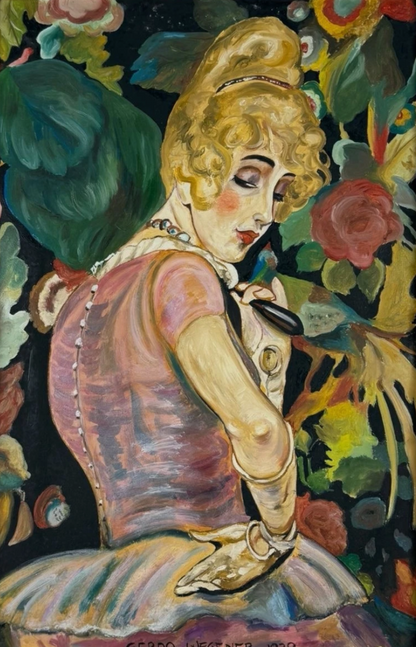 art-decoration-tableau-peinture-huile-toile-moderne-portrait-feminin-femme-personnage