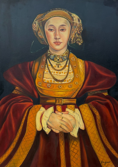 Portrait d'Anne de Clèves (1515-1557), reine d'Angleterre, quatrième épouse de Henri VIII