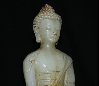 Ancienne statue de Bouddha Shakyamuni Amitabha Shakyamuni