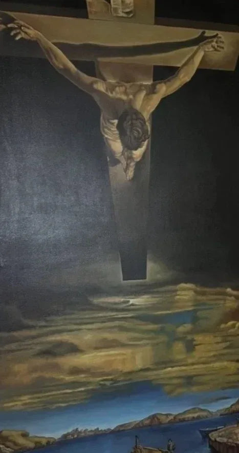 Cristo San Juan tableau peinture huile sur toile - Kikooyou Art Gallery