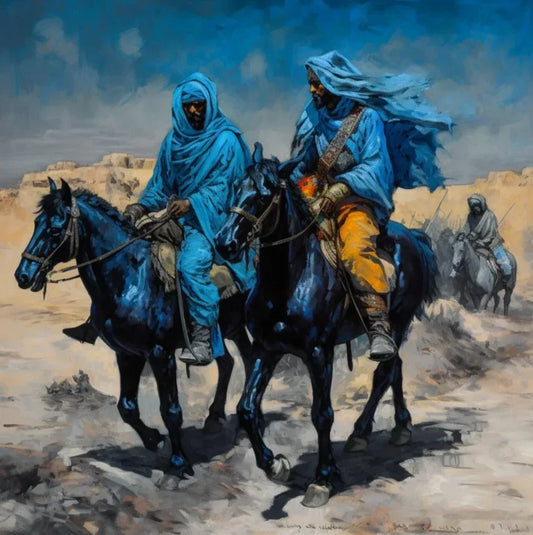 Tableau orienteliste - Original Tullasky – Acrylique sur toile – Œuvre unique - Kikooyou Art Gallery - Kikooyou Art Gallery