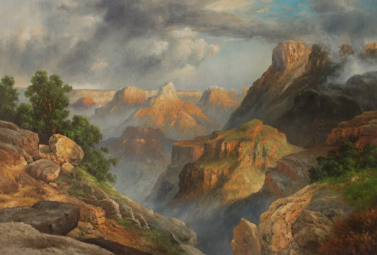 paysage Grand Canyon d'après Thomas Moran huile sur toile - Kikooyou Art Gallery - Kikooyou Art Gallery