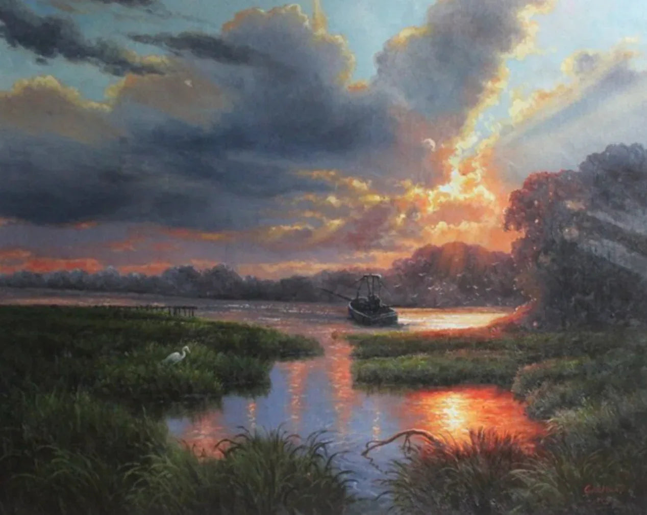 Reproduction Mark Keathley paysage huile sur toile - Kikooyou Art Gallery - Kikooyou Art Gallery