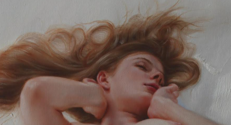 art-erotique-femme-nue-integrale-belle-poitrine-peinture-huile-sur-toile-originale