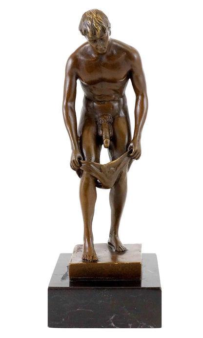 art-érotique-sexe-gay-homme-nu-intégrale-ttbm-statue-bronze