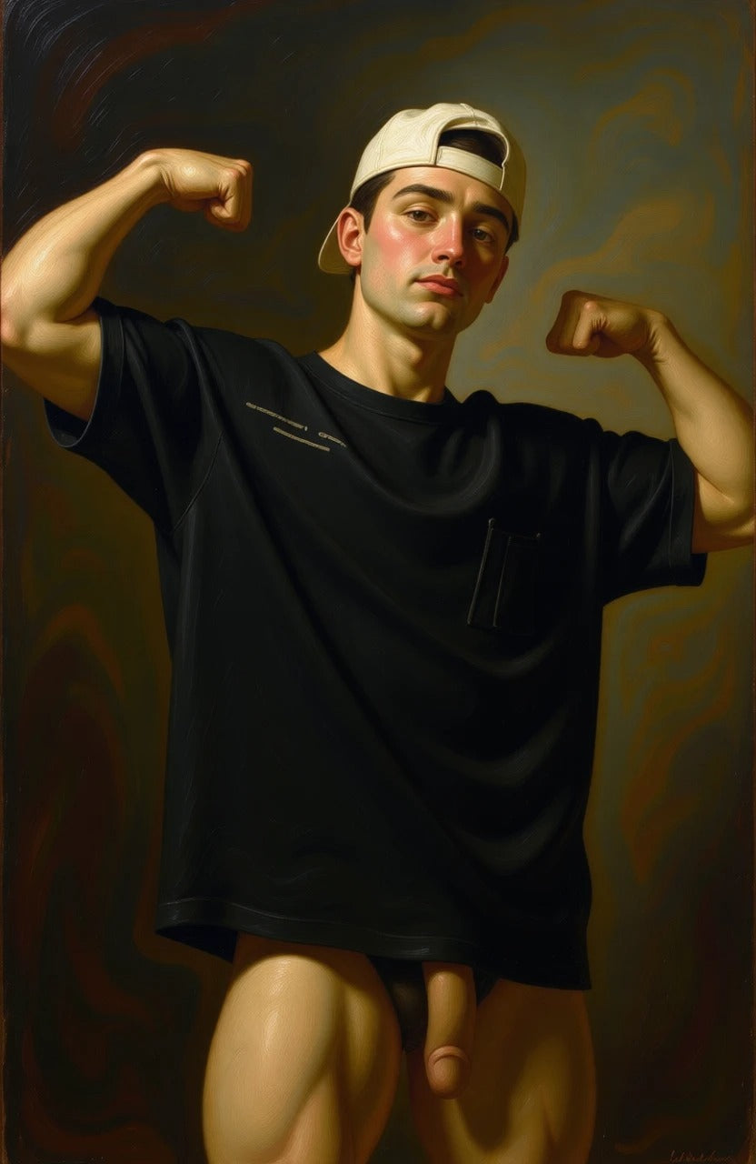 peinture huile sur toile faite sur commande - PORTRAIT BOGOSSE TBM
