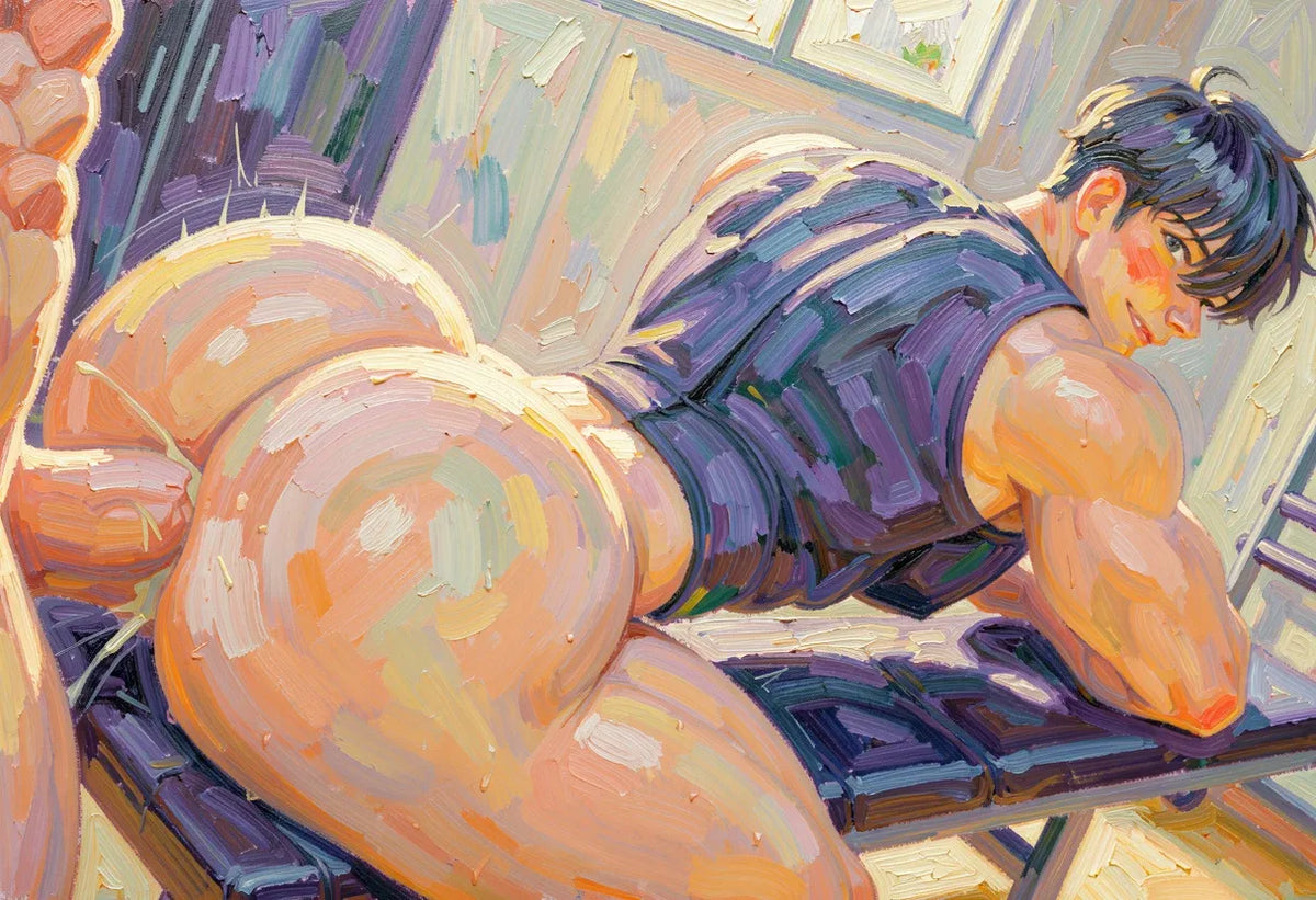peinture huile sur toile faite sur commande - PORTRAIT BOGOSSE TBM