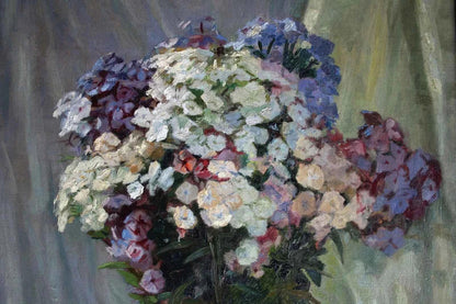 Armin Commichau (1889-1961) Grande nature morte aux fleurs dans un beau cadre 1927 - Kikooyou Art Gallery - Kikooyou Art Gallery