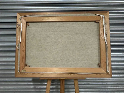Beau grand tableau original huile de Paris et de la Seine signé - Kikooyou Art Gallery
