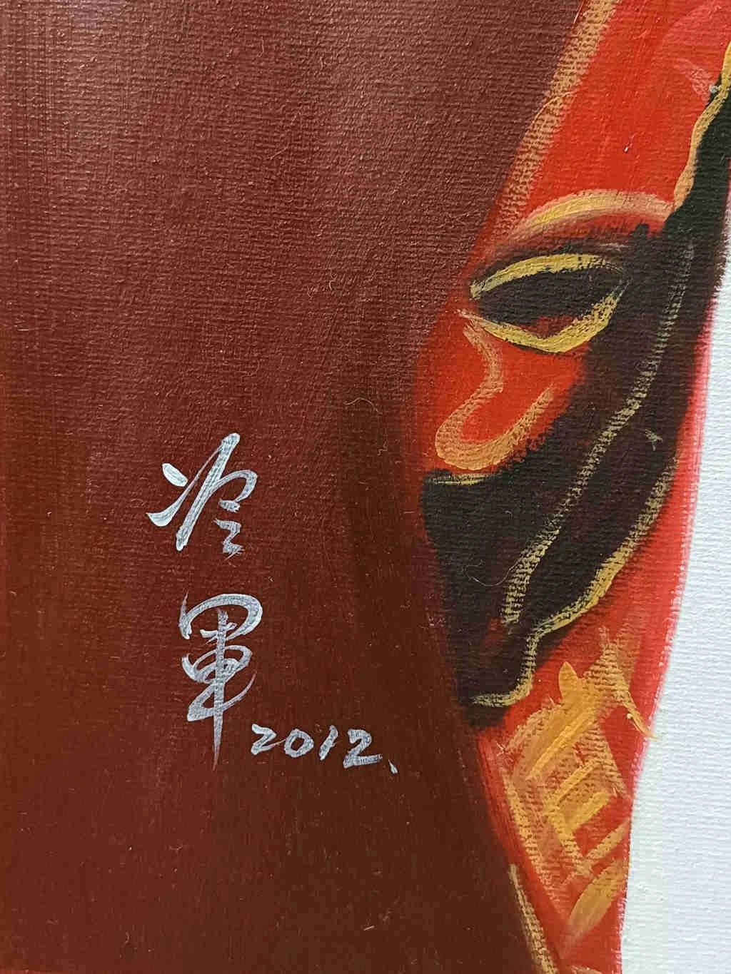 Portrait-traditionel-Peinture à l'huile sur toile "Beauté classique" peinte à la main chinoise par Chen Yifei