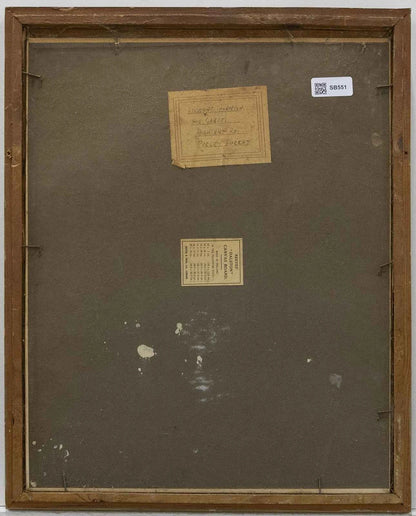 Huile Du 20Ème Siècle - Le Clown